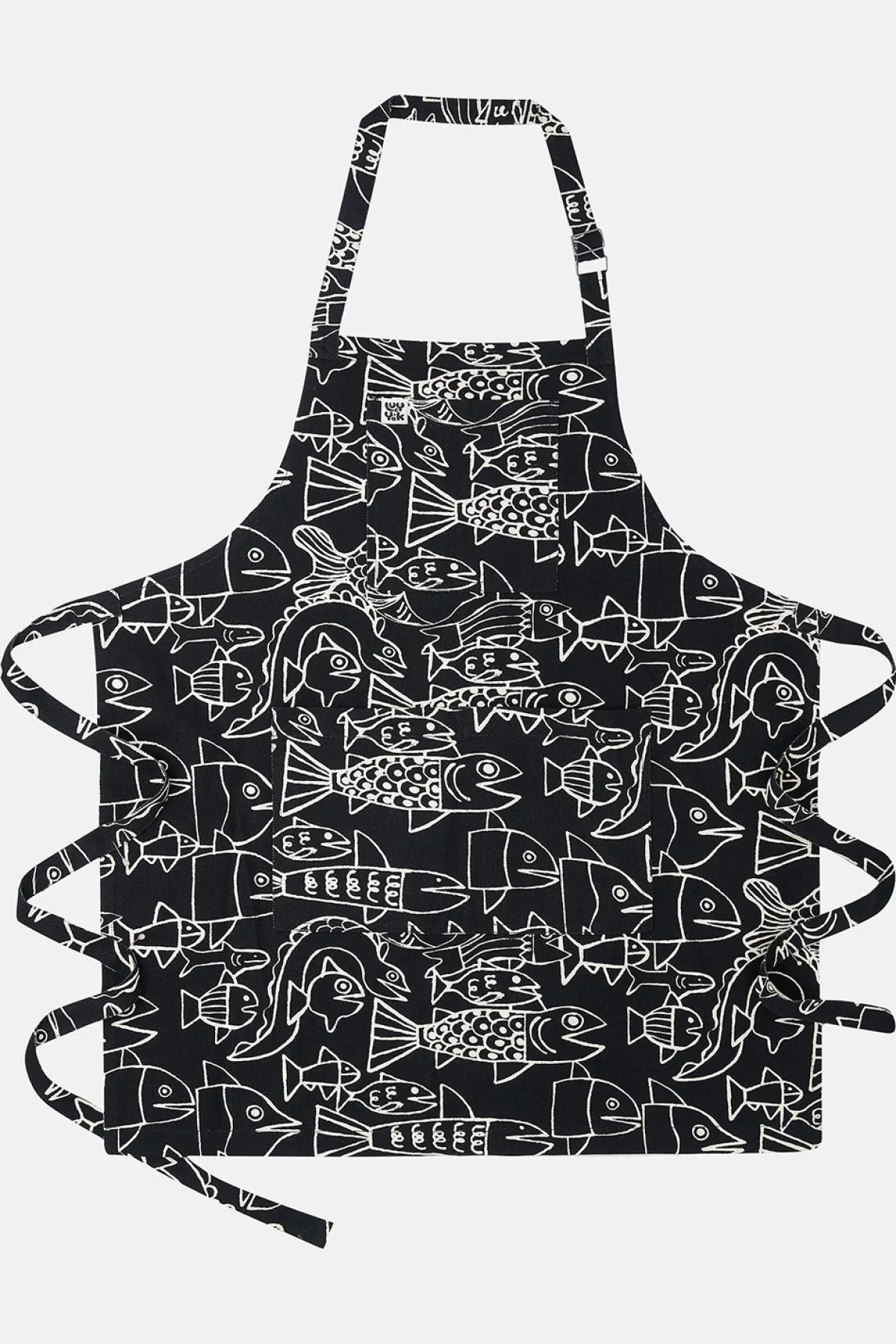 Lucy & Yak Ada - Cotton Apron in Artist Print by Marcello