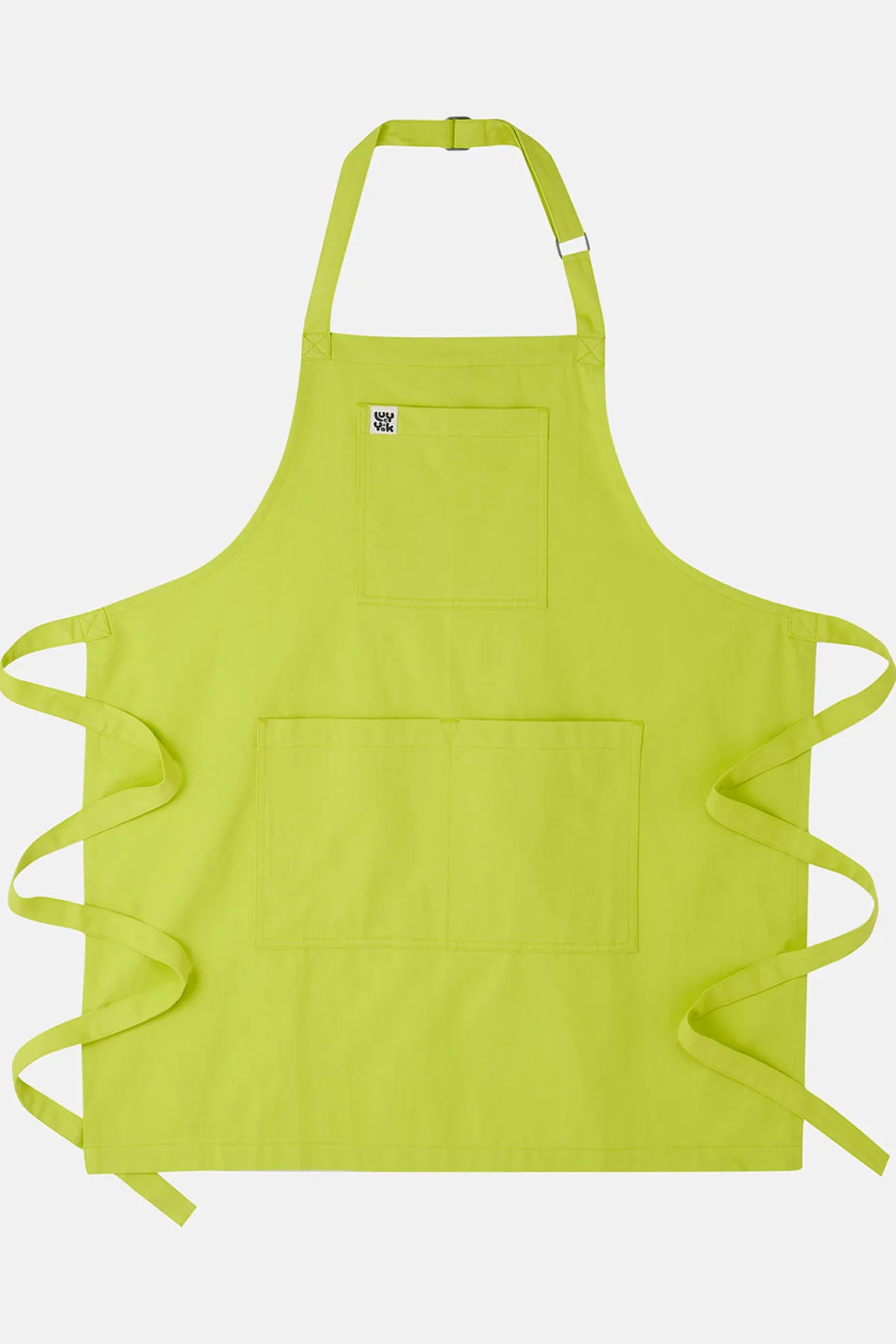 Lucy & Yak Ada - Cotton Apron in Lime