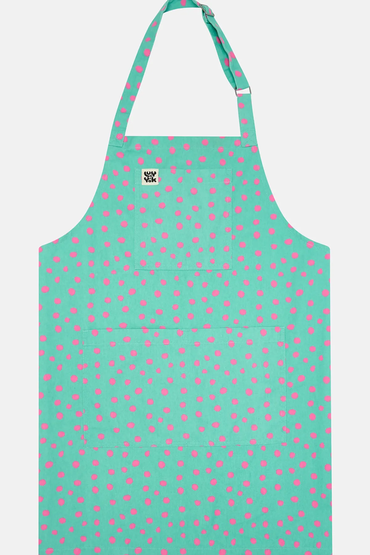 Lucy & Yak Ada - Cotton Apron in River Dot Print