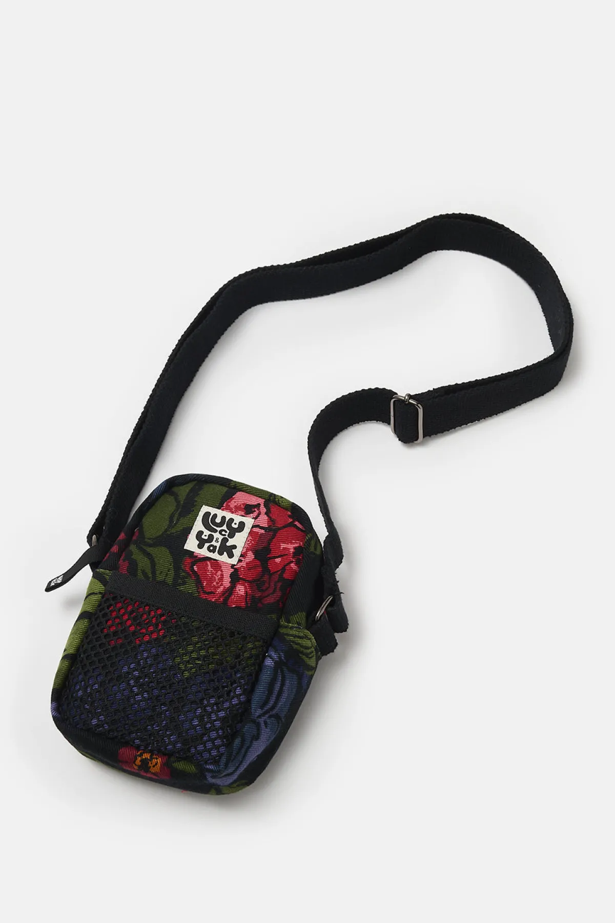 Lucy & Yak Brady - Crossbody Cotton Twill Bag in Maria Print