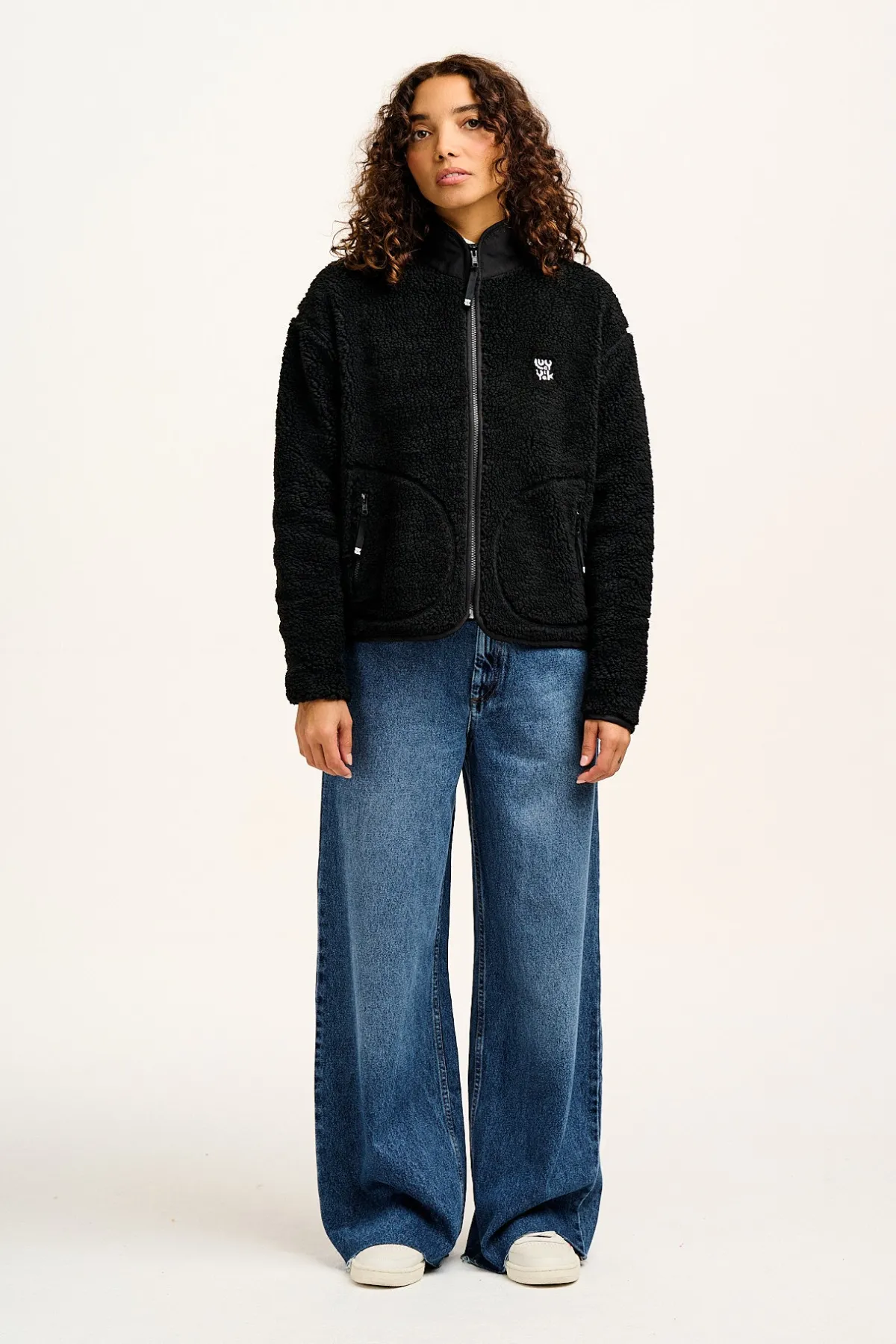 Lucy & Yak Carter - High Waisted Jeans in Vintage Wash Blue