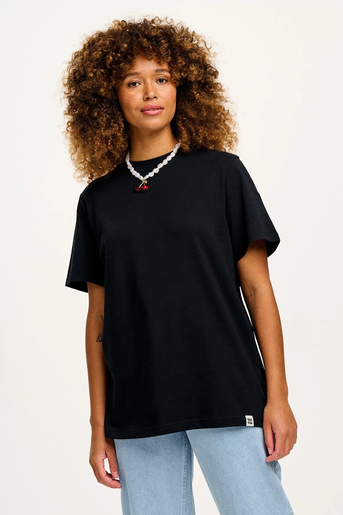 Lucy & Yak Denver - Cotton Tee in Black