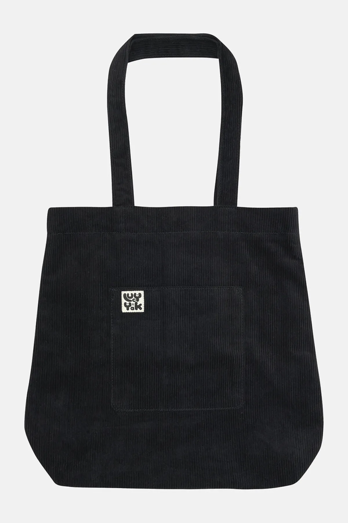 Lucy & Yak Felix - Corduroy Tote Bag in Black