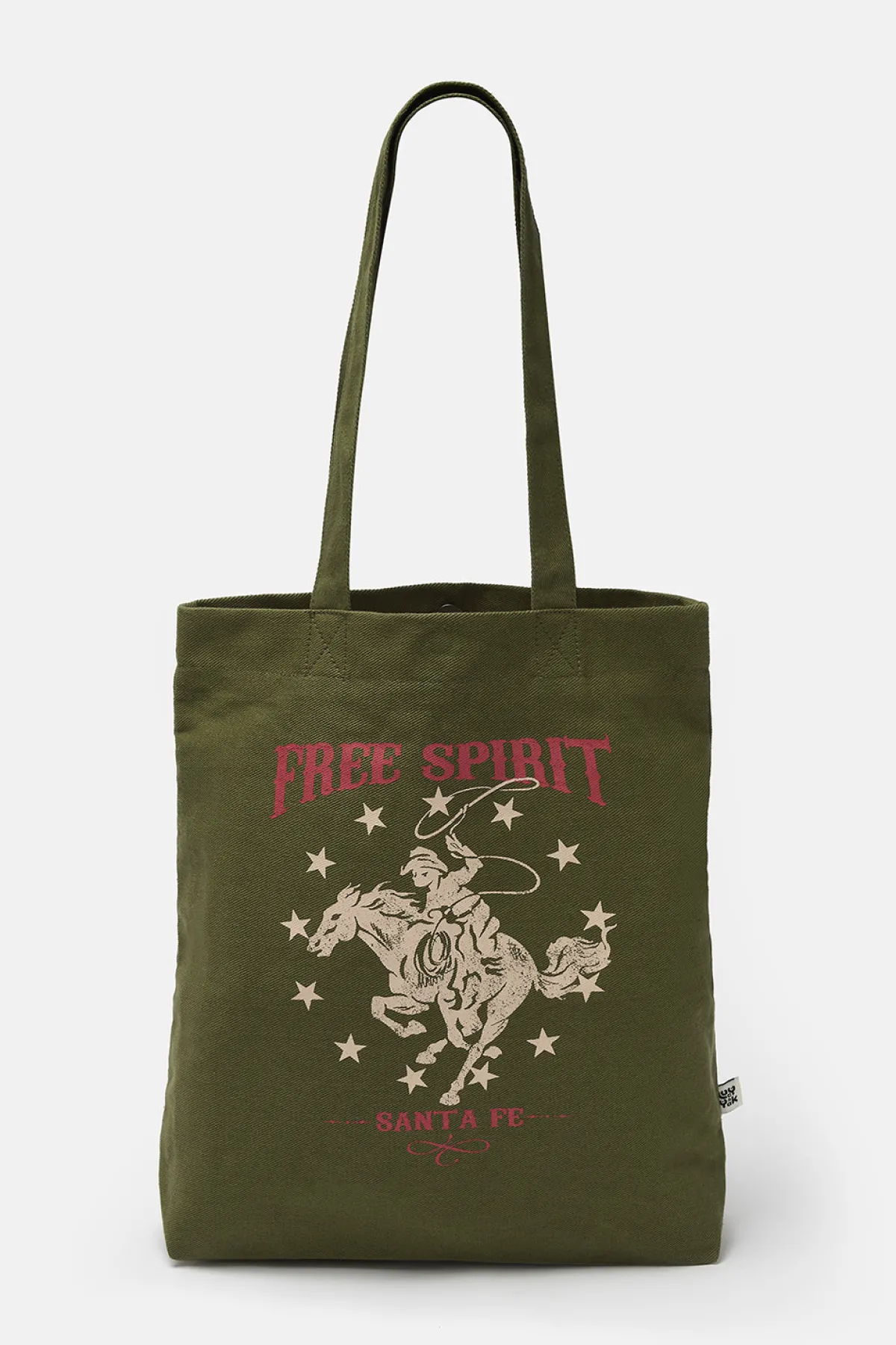 Lucy & Yak Felix - Cotton Tote Bag with Free Spirit Print