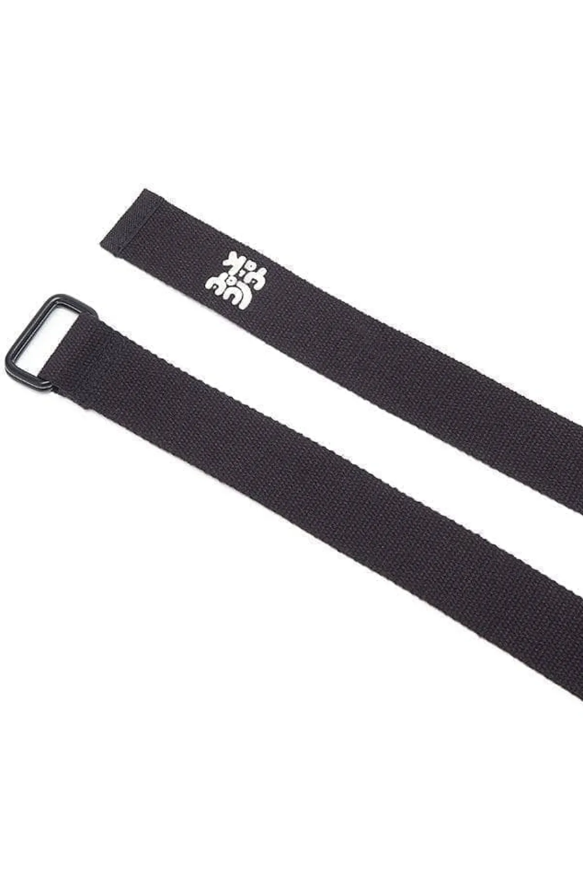 Lucy & Yak Flynn - D-Ring Cotton Webbing Belt in Black