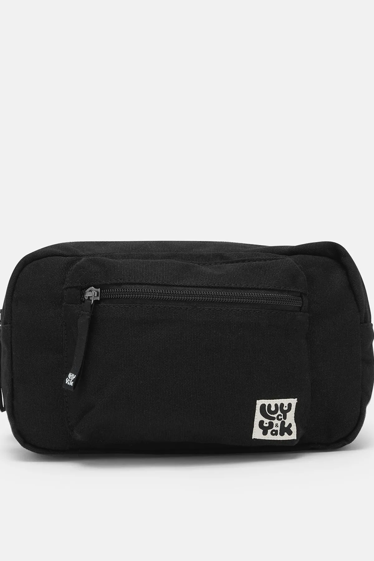 Lucy & Yak Henley - Canvas Bumbag in Black