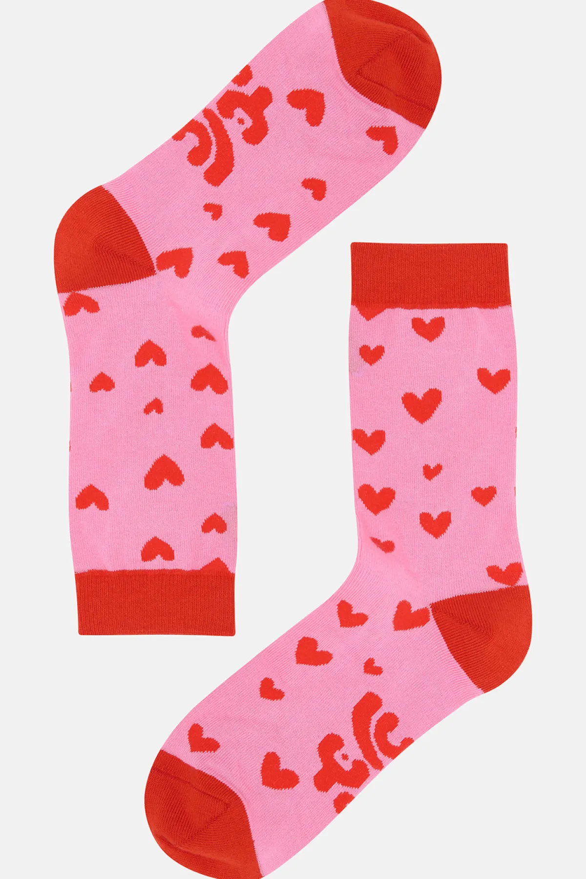 Lucy & Yak JoJo - Cotton Socks in Cupid Print