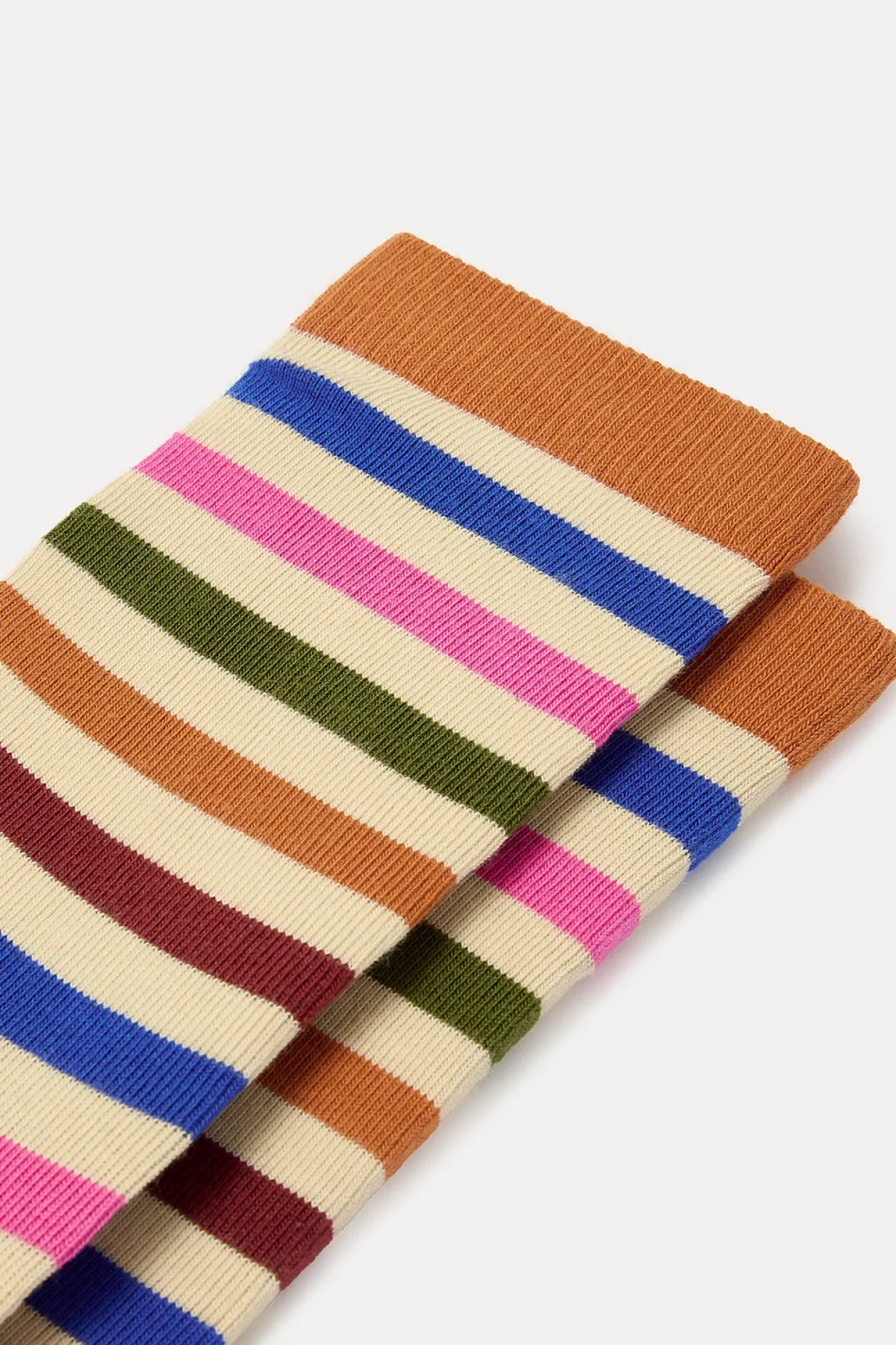 Lucy & Yak JoJo - Cotton Socks in Rainbow Stripe