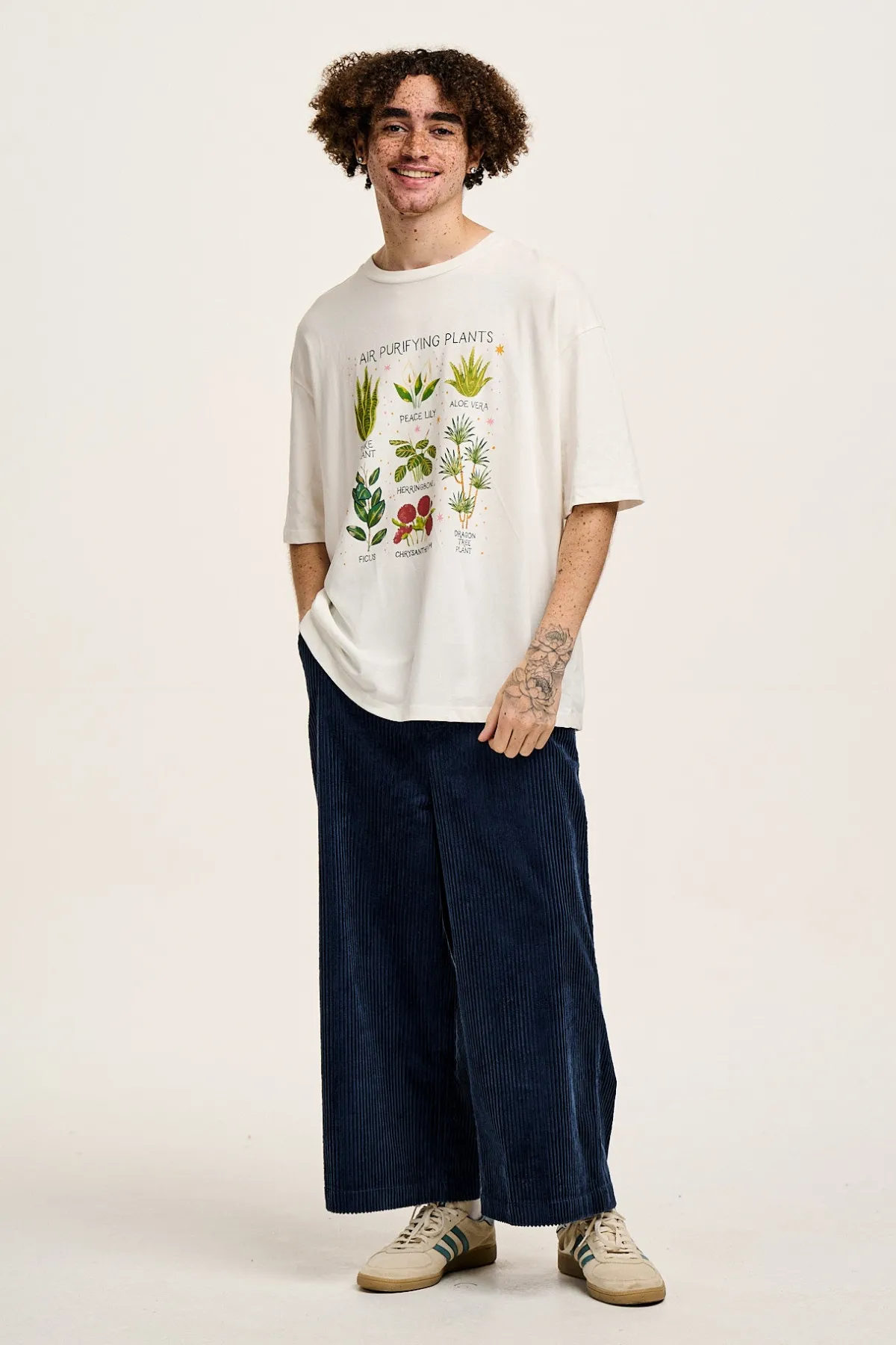 Lucy & Yak L.E. Benny - Oversized Cotton Tee in Artist Print by Bojana