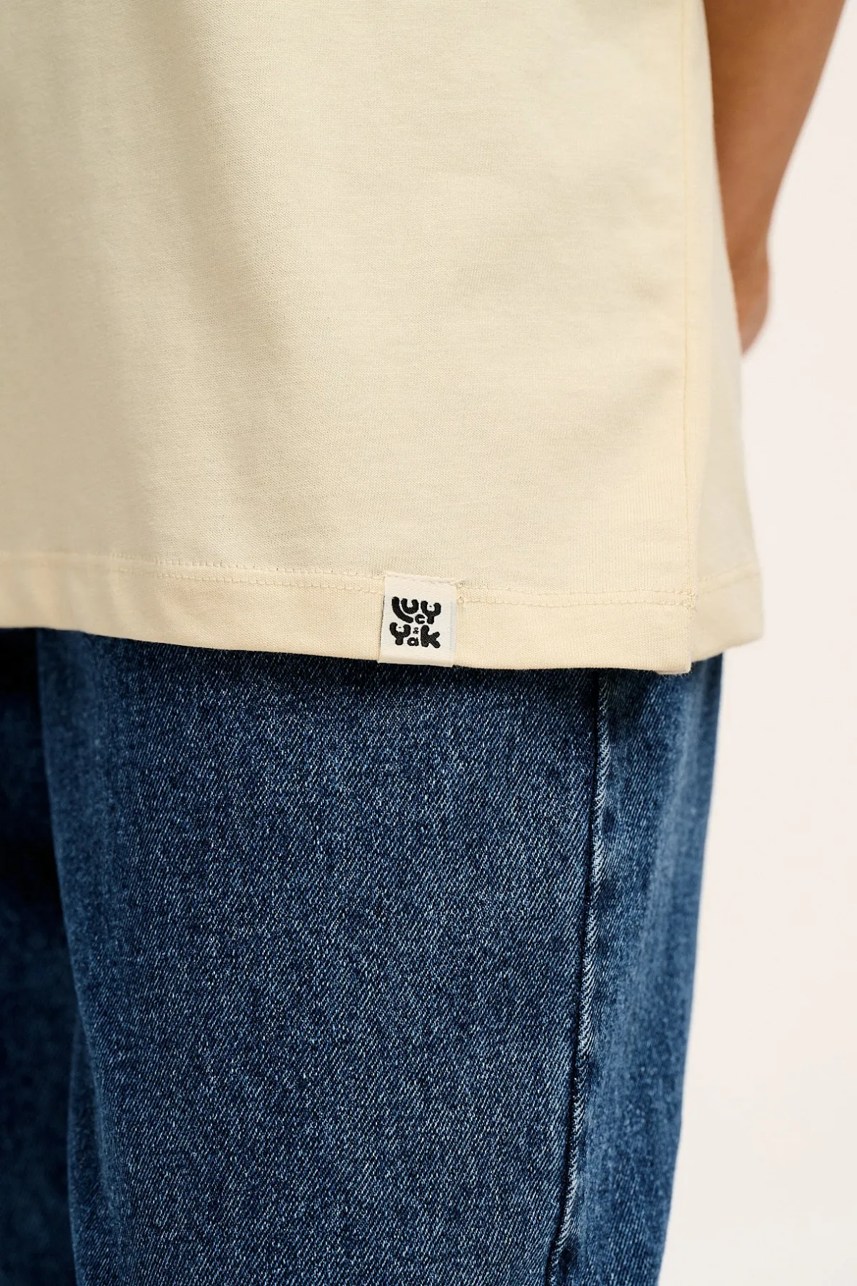 Lucy & Yak L.E. Benny - Oversized Cotton Tee in Artist Print by Rohan Dahotre