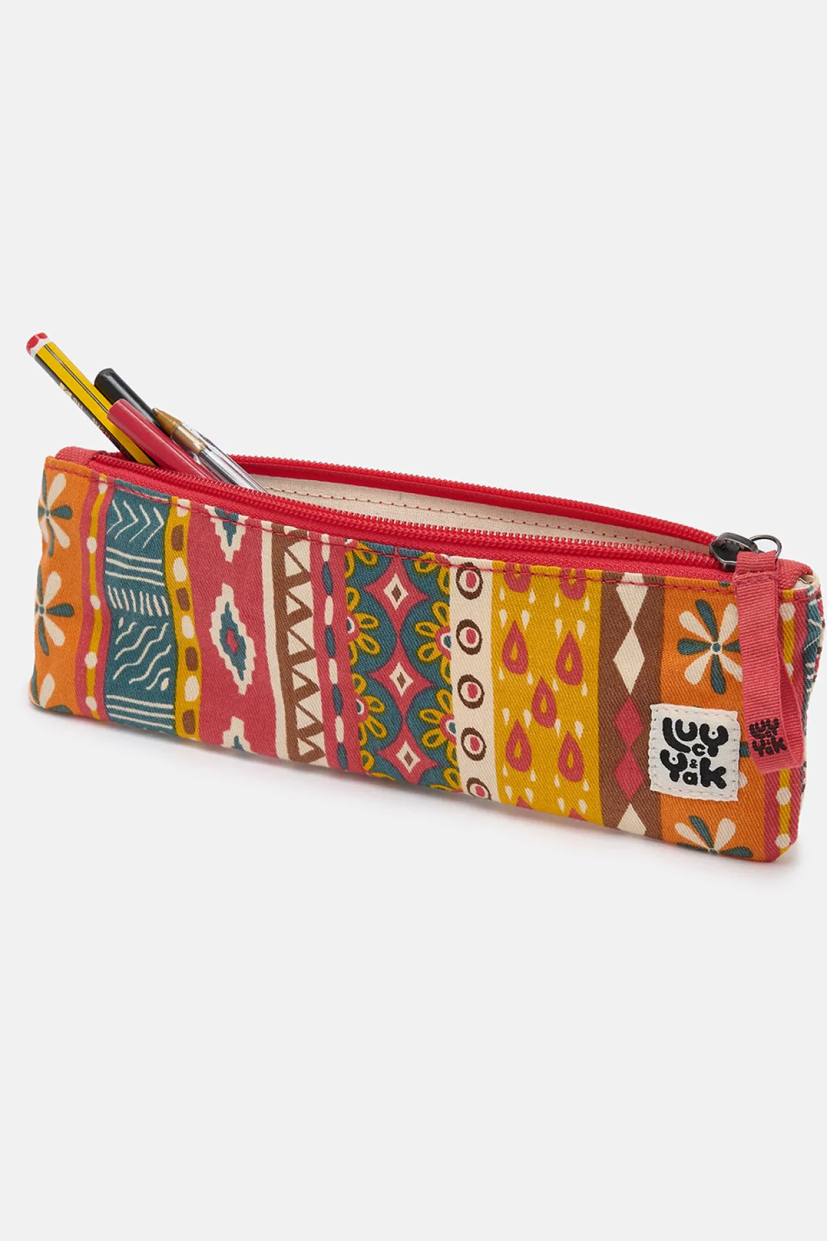 Lucy & Yak L.E. Pierra - Pencil Case Pouch in Artist Print by Chaaya Prabhat