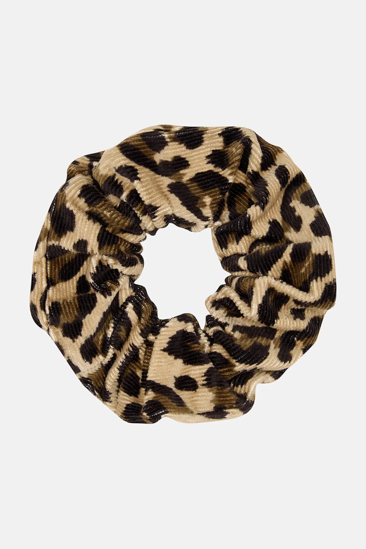 Lucy & Yak Mimmi - Oversized Scrunchie in Leopard Print