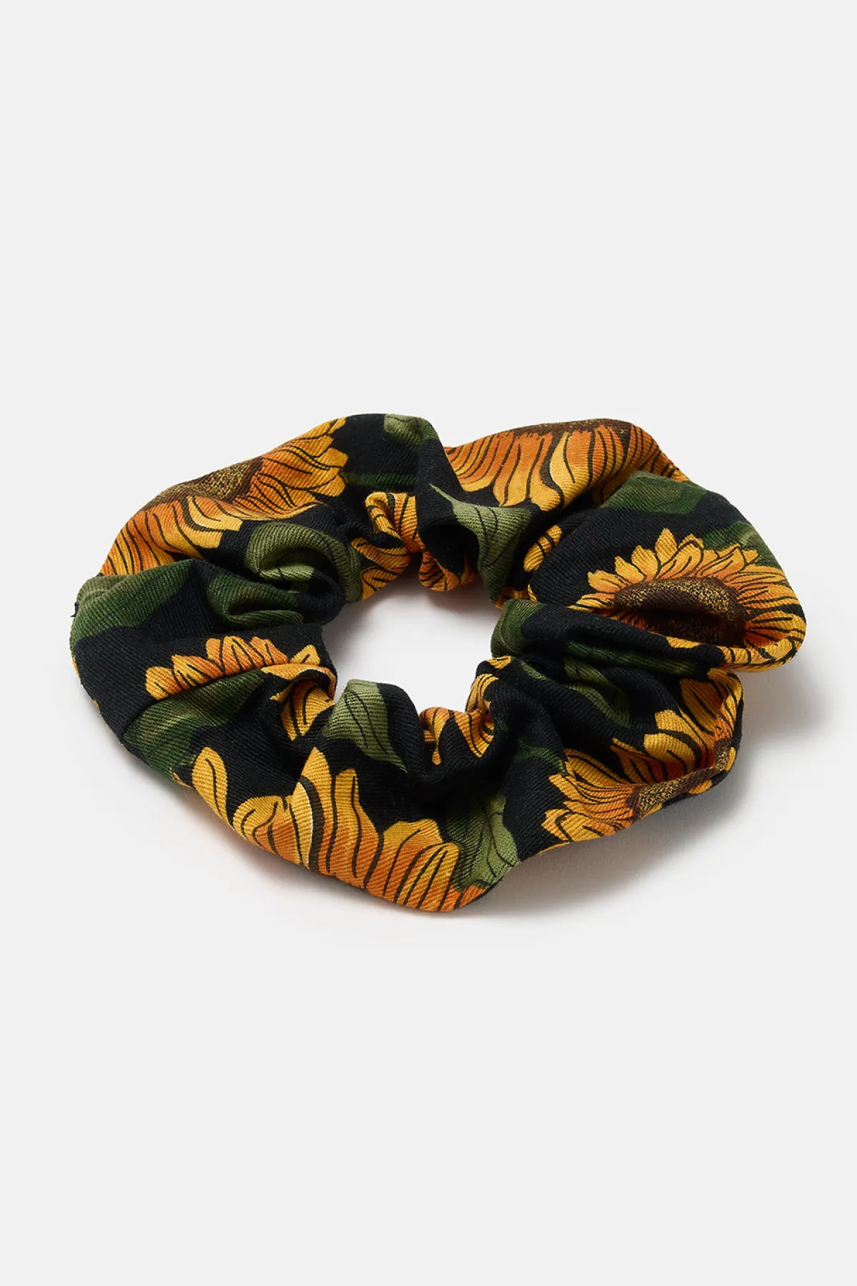 Lucy & Yak Mimmi - Oversized Scrunchie in Sunflower Print