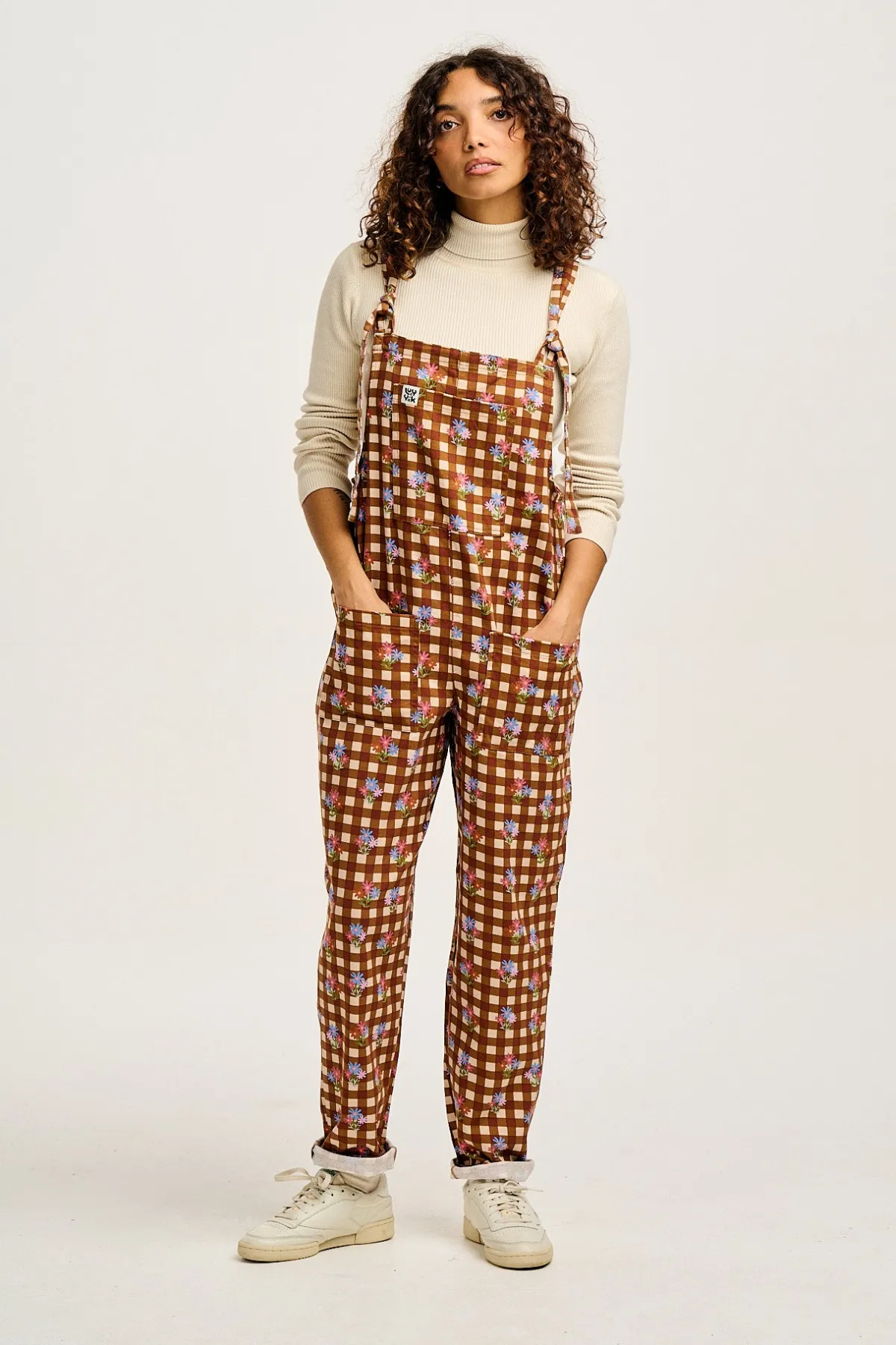 Lucy & Yak Original - Twill Dungaree in Meryl Check Print