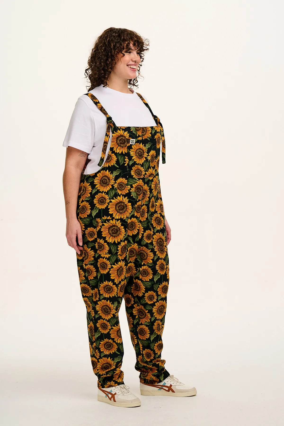 Lucy & Yak Original - Twill Dungarees in Sunflower Print