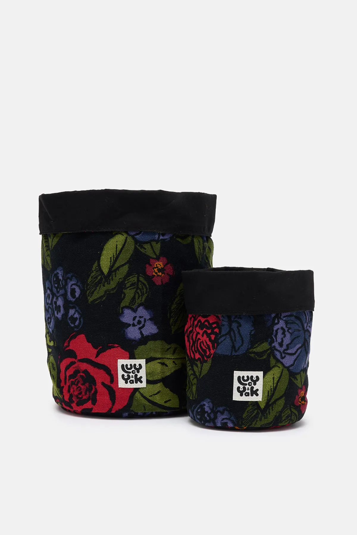 Lucy & Yak Runa - Plant Pot Covers in Maria Print (2 Pack)