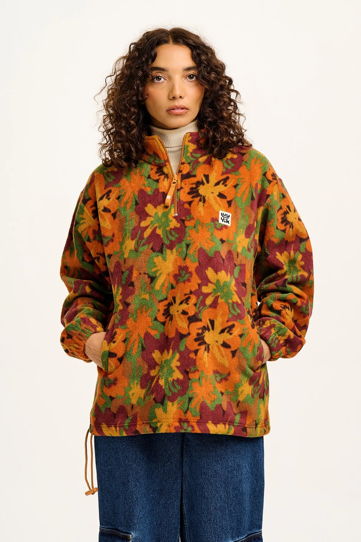 Lucy & Yak Stevie - Polar Fleece in Cass Floral Print